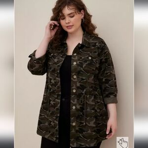 Torrid Women's Camouflage Jacket